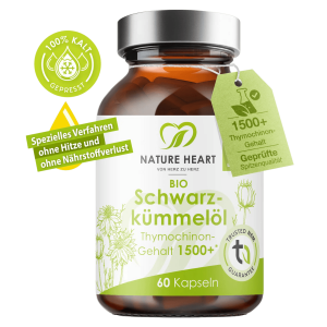 BIO Schwarzkümmelöl 1500+ Thymochinongehalt