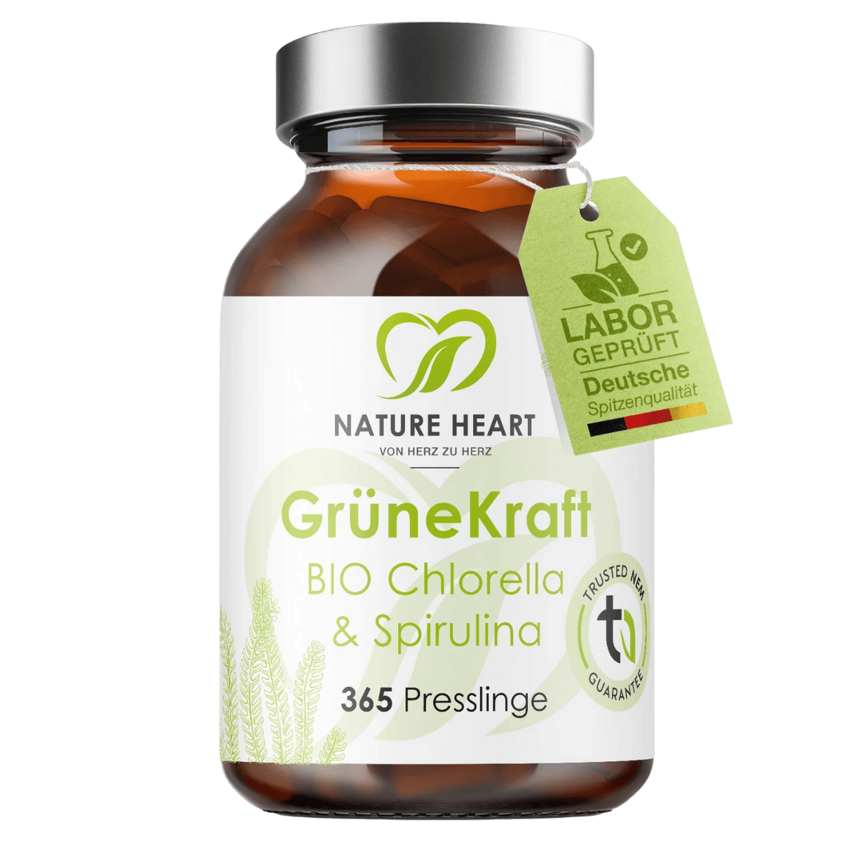 Grüne Kraft BIO Chlorella Spirulina